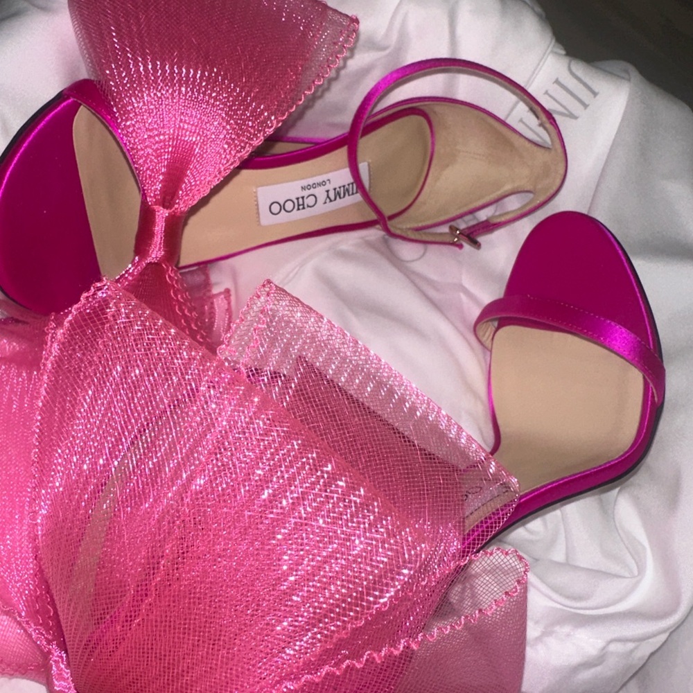 Jimmy Choo Pink Women's Sandals